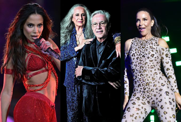 Paes anuncia shows de Anitta, Caetano e Bethânia e Ivete Sangalo no Réveillon do Rio