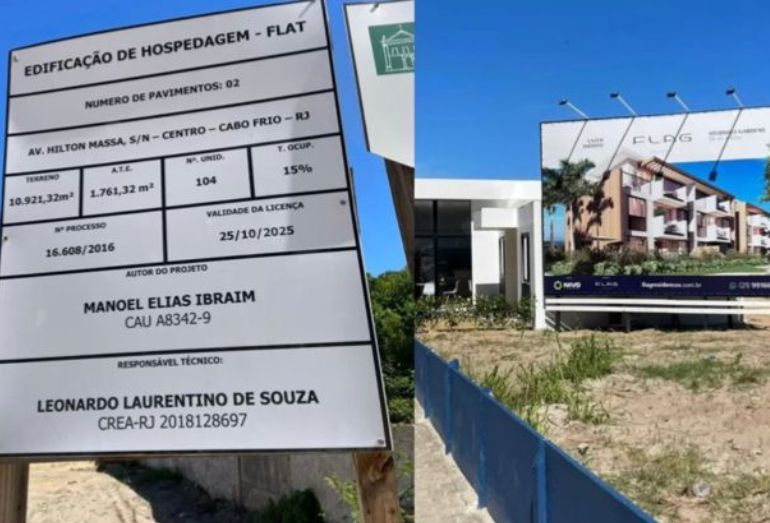 Moradores de Cabo Frio se revoltam com construção em área de valor arqueológico