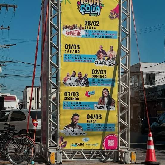 Iguafolia 2025 promete agitar a cidade com blocos, shows e diversão