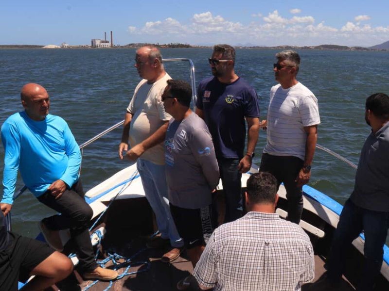 Prefeitura de São Pedro da Aldeia, INEA e Prolagos promovem de vistoria da Lagoa de Araruama