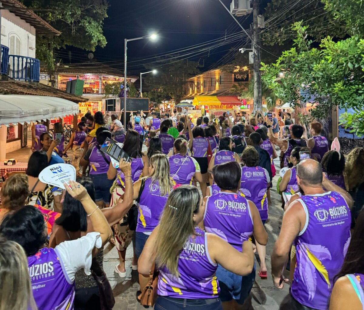 Bloco ‘NÃO É NÃO’ traz conscientização e segurança ao Carnaval de Búzios