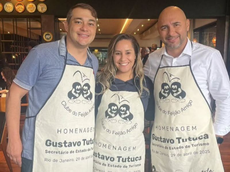 Araruama marca presença em evento em homenagem ao secretário estadual de Turismo do Rio