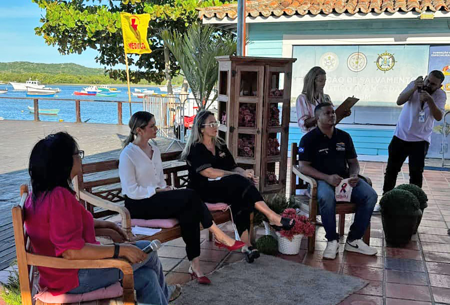Prefeitura de Cabo Frio promove roda de conversa sobre prevenção do câncer de mama e bucal