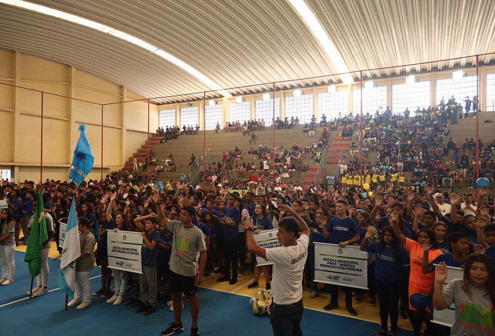 Cabo Frio abre os Jogos Municipais com foco em esporte, sustentabilidade e diversidade