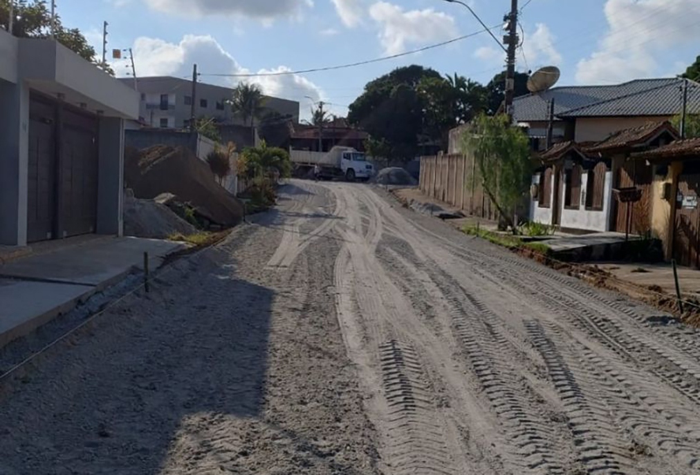 Araruama segue com obras de infraestrutura em vários pontos da cidade