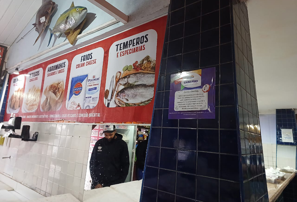 Vigilância e Agricultura avaliam condições sanitárias no Mercado Municipal de Cabo Frio