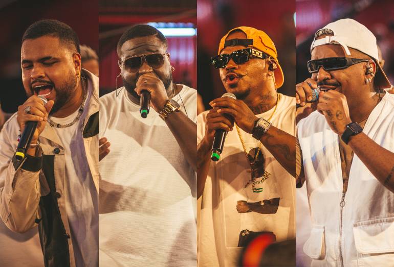 Com palco 360°, os Caras da Rua levam roda de samba para a Via Music Hall em julho