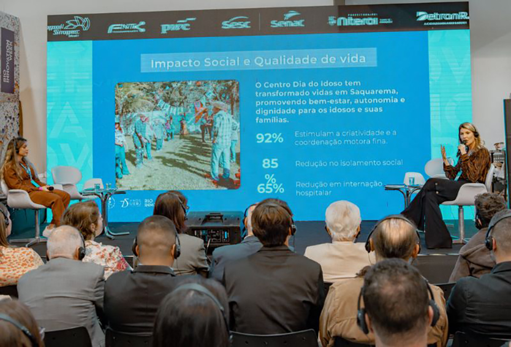 Projeto social de Saquarema encanta público da Rio Inovation Week 2025