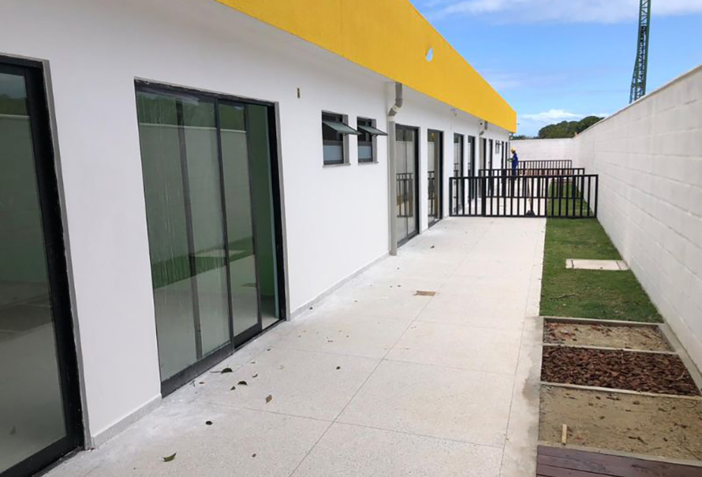 Obras da nova creche de Bicuíba, em Saquarema, entram na fase de ajustes finais