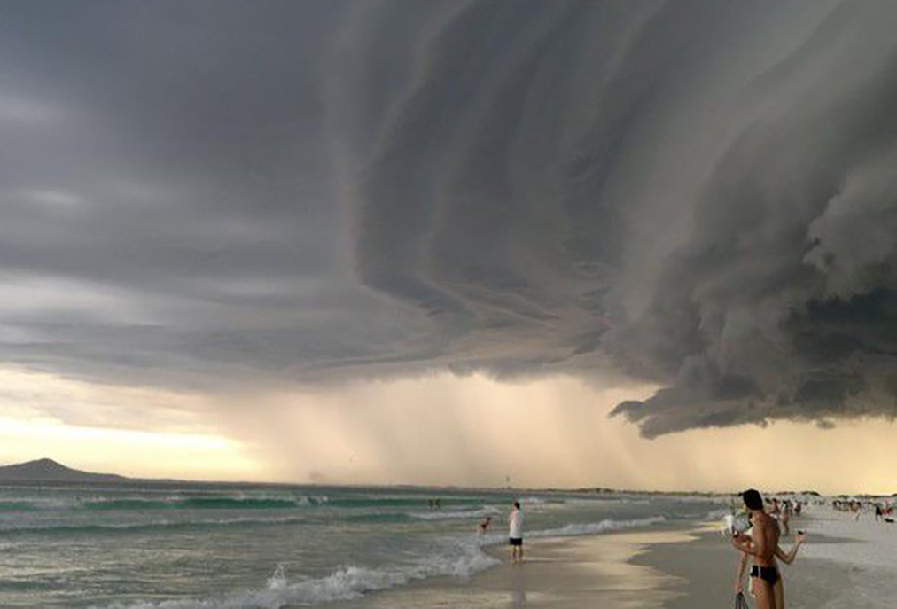 Defesa Civil de Cabo Frio registra ventos de até 62 km/h e oito pontos de alagamento