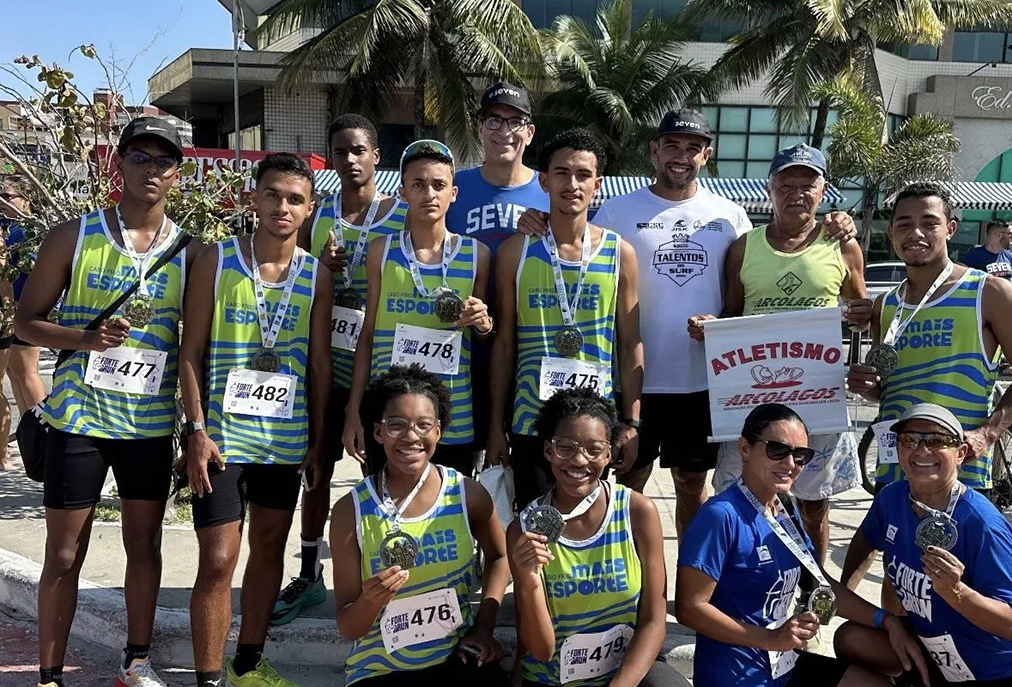 Forte Run revela talentos do programa gratuito de esporte em Cabo Frio