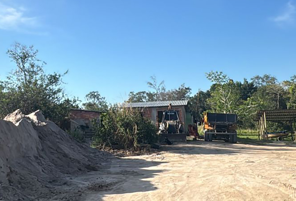 Denúncia leva Inea a identificar extração ilegal de minérios em Saquarema