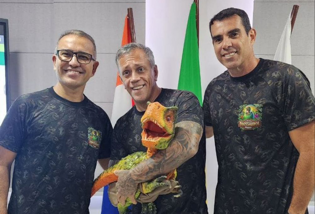 Ilha dos Dinossauros será inaugurada em breve e promete atrair famílias para Iguaba Grande