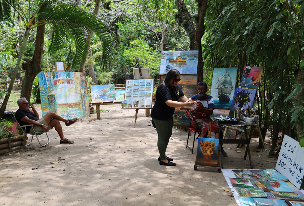 Cultura afro-brasileira e produção local marcam encontro no Horto em Cabo Frio