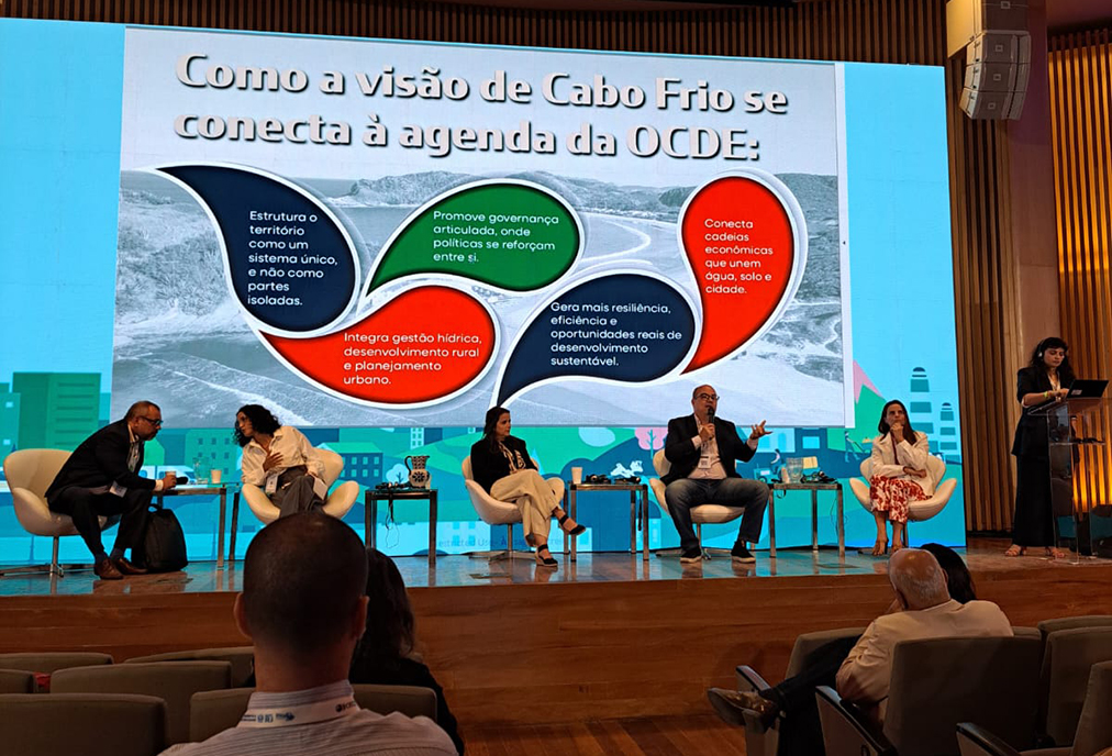 Cabo Frio destaca inovação territorial em evento global da OCDE