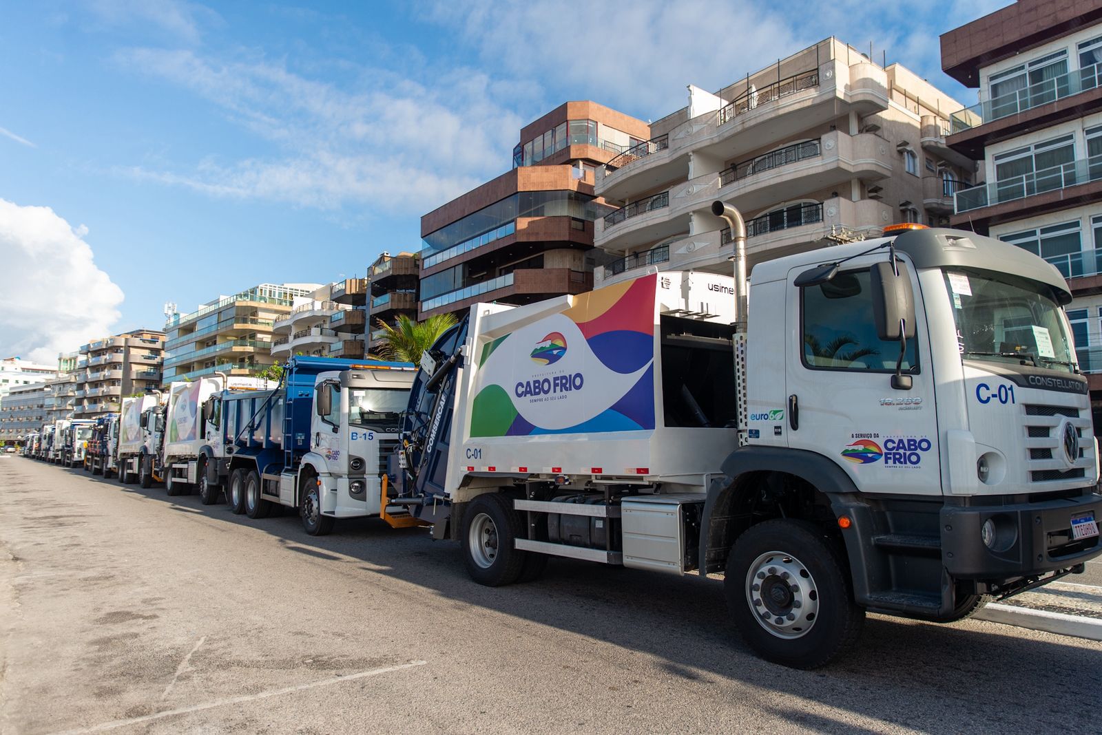 Cabo Frio reforça coleta e equipes para enfrentar alta temporada