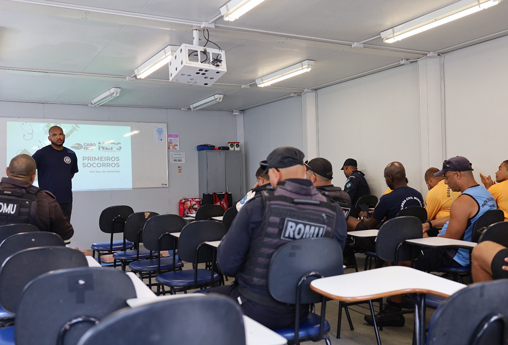 Cabo Frio prepara agentes para atender ocorrências na alta temporada