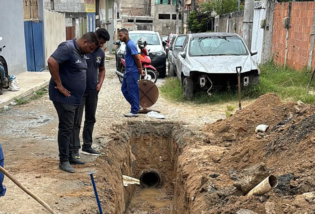 Intervenção da prefeitura melhora escoamento de águas no Porto do Carro em Cabo Frio