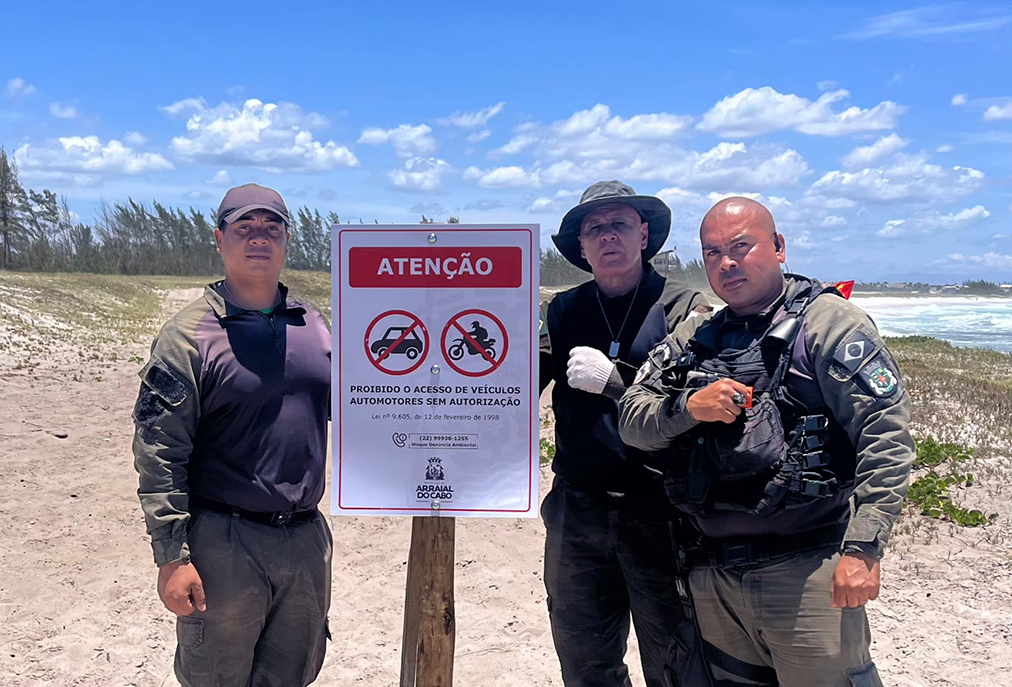 Arraial do Cabo fortalece educação ambiental com novas placas informativas