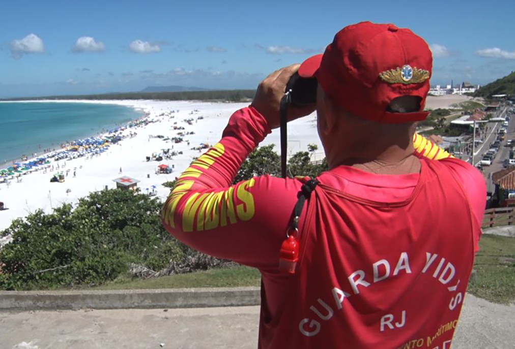 Arraial do Cabo divulga balanço de ocorrências nas praias entre quinta e domingo