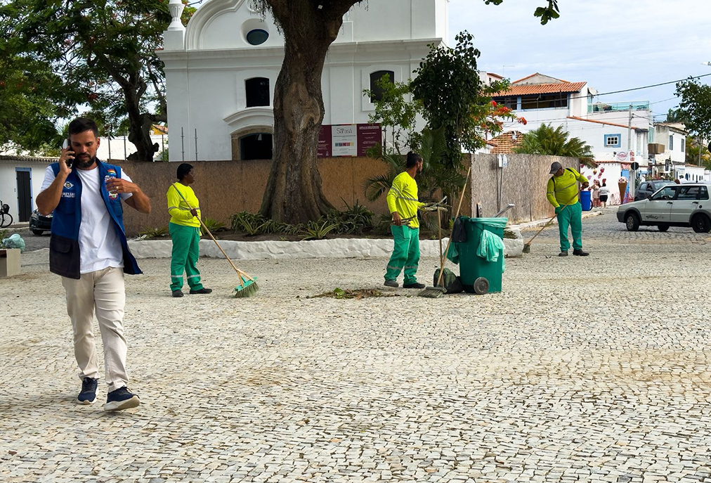 Praça São Benedito é reaberta em Cabo Frio após obra de requalificação