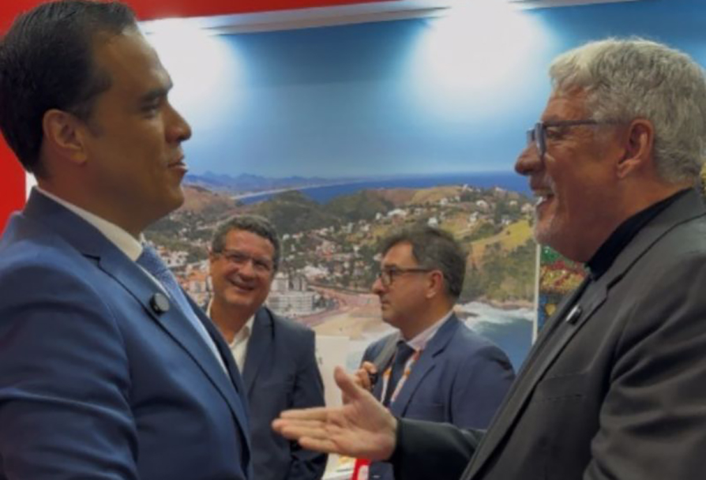 Ministro do Turismo declara apoio a Maricá durante a FITUR, na Espanha