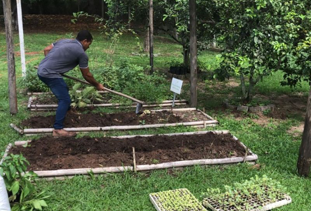 Unidades de Saquarema recebem ações de melhorias e manutenção em hortas